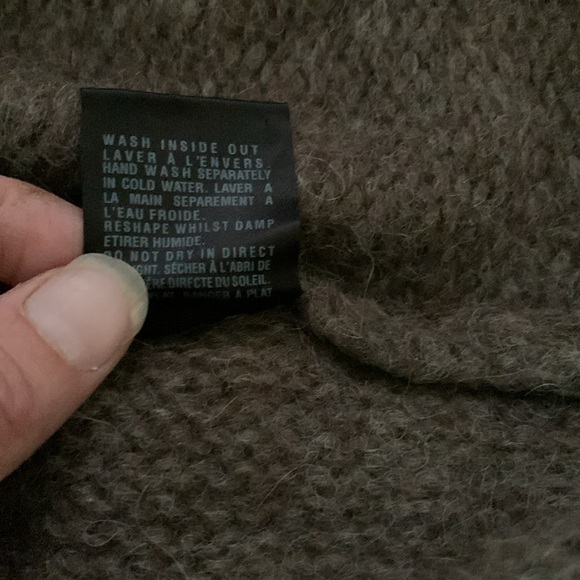 EUC All Saints Arion sweater jacket - Picture 9 of 9